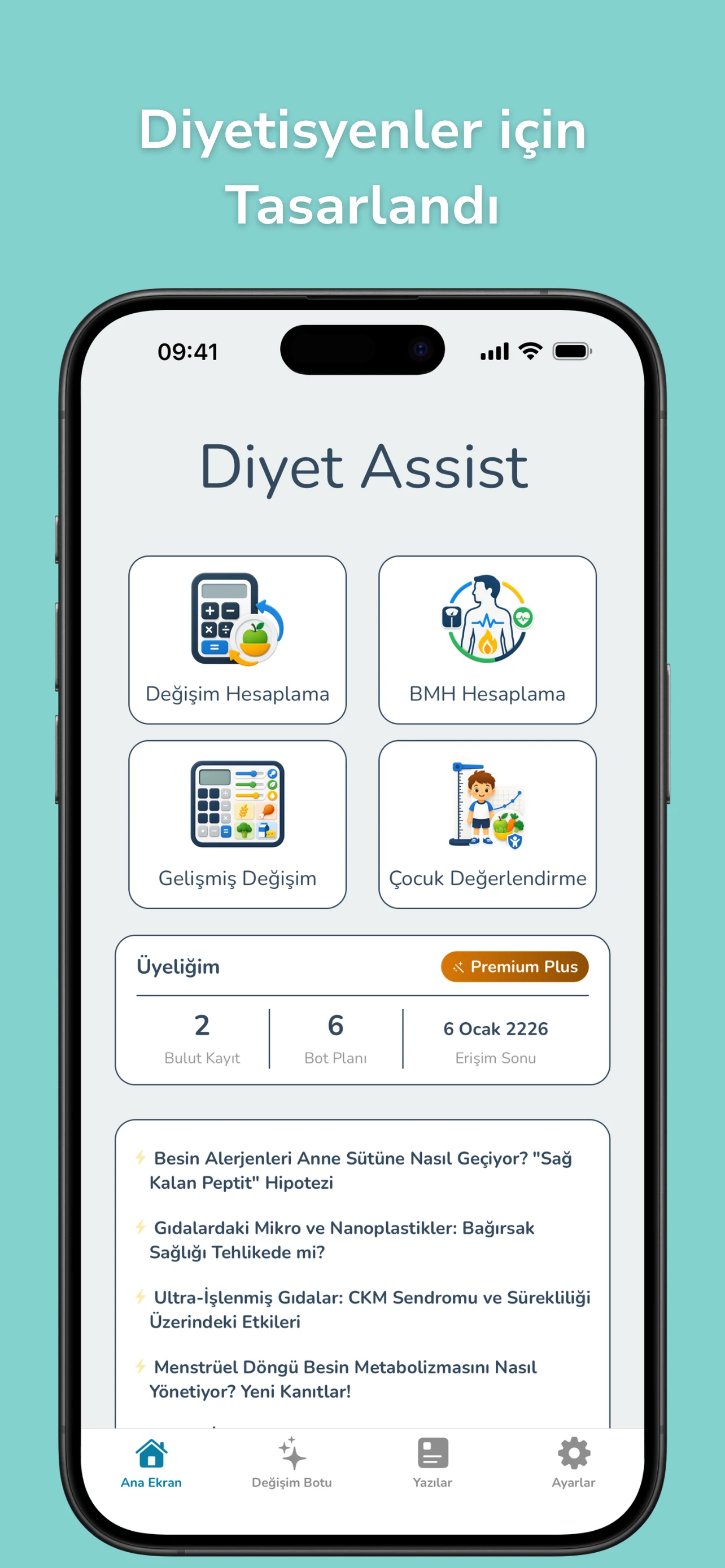 Diyet Assist - Diyetisyen screenshot