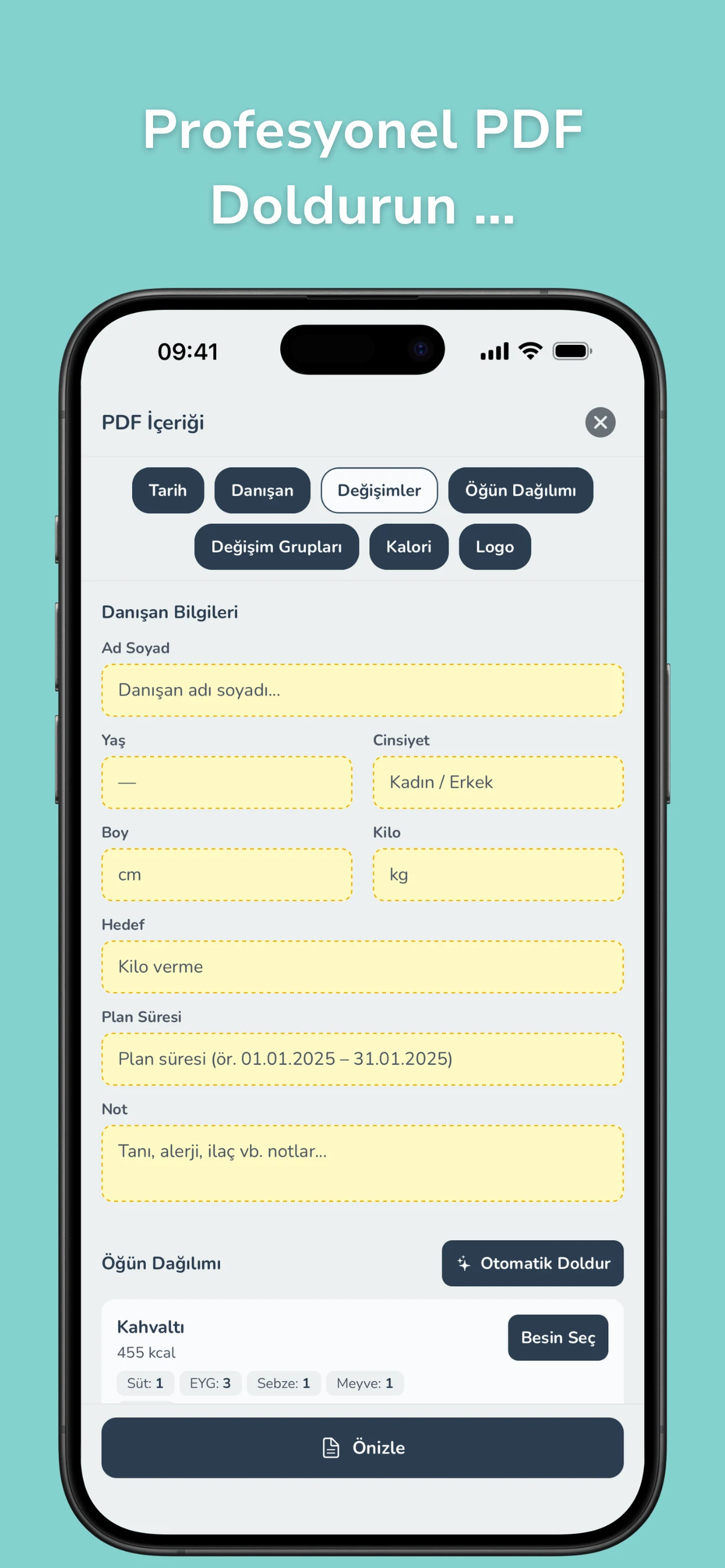 Diyet Assist - Diyetisyen screenshot
